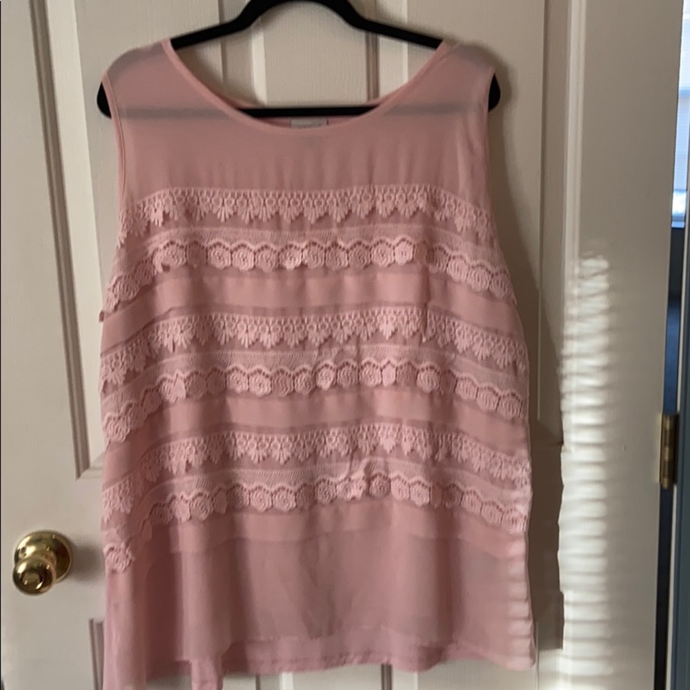 Pretty in pink tank